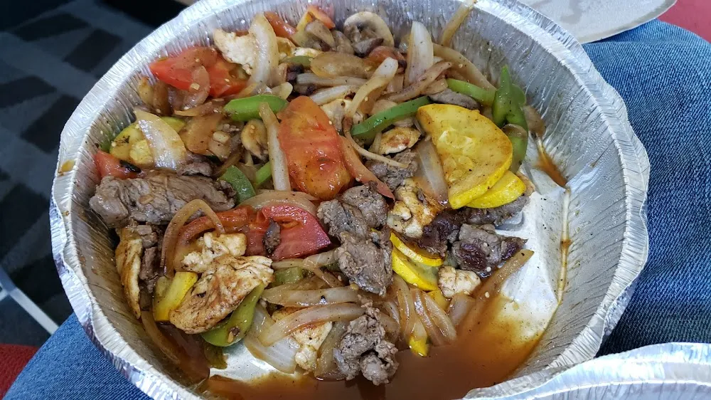 Steak and Chicken Fajitas